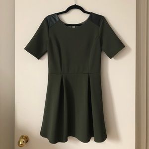 ASOS Wal G Dress with Leather Shoulders, Size M